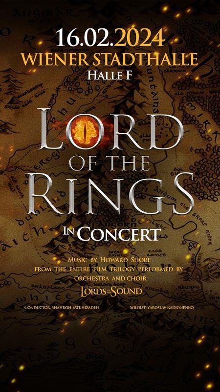 LORD OF THE RINGS in concert - ART Partner CZ GmbH